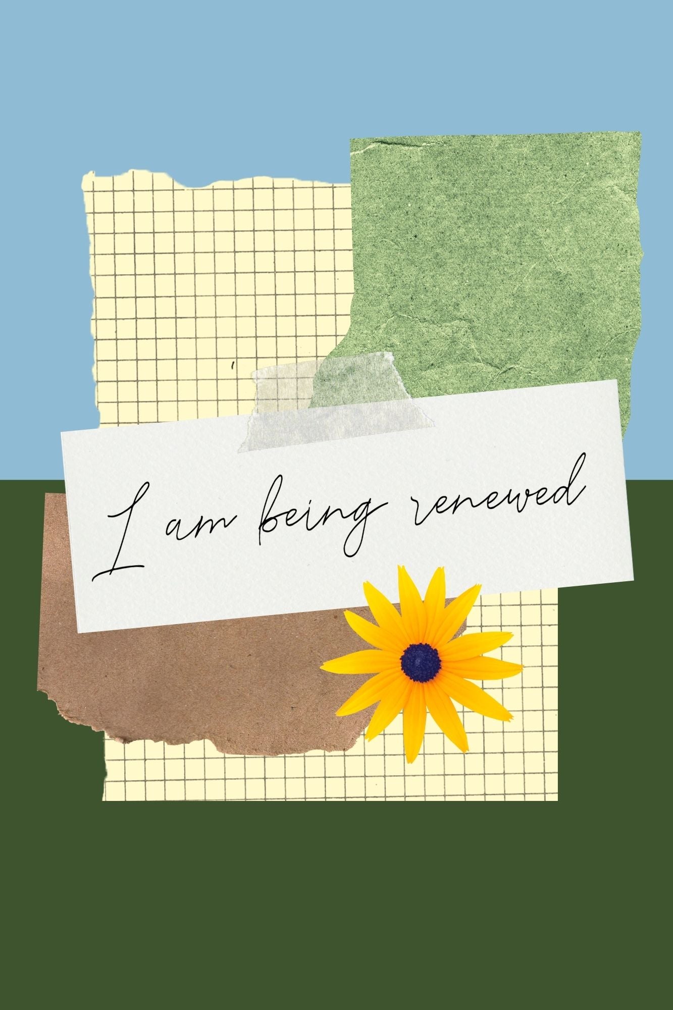 I Am Being Renewed - Pack of 2